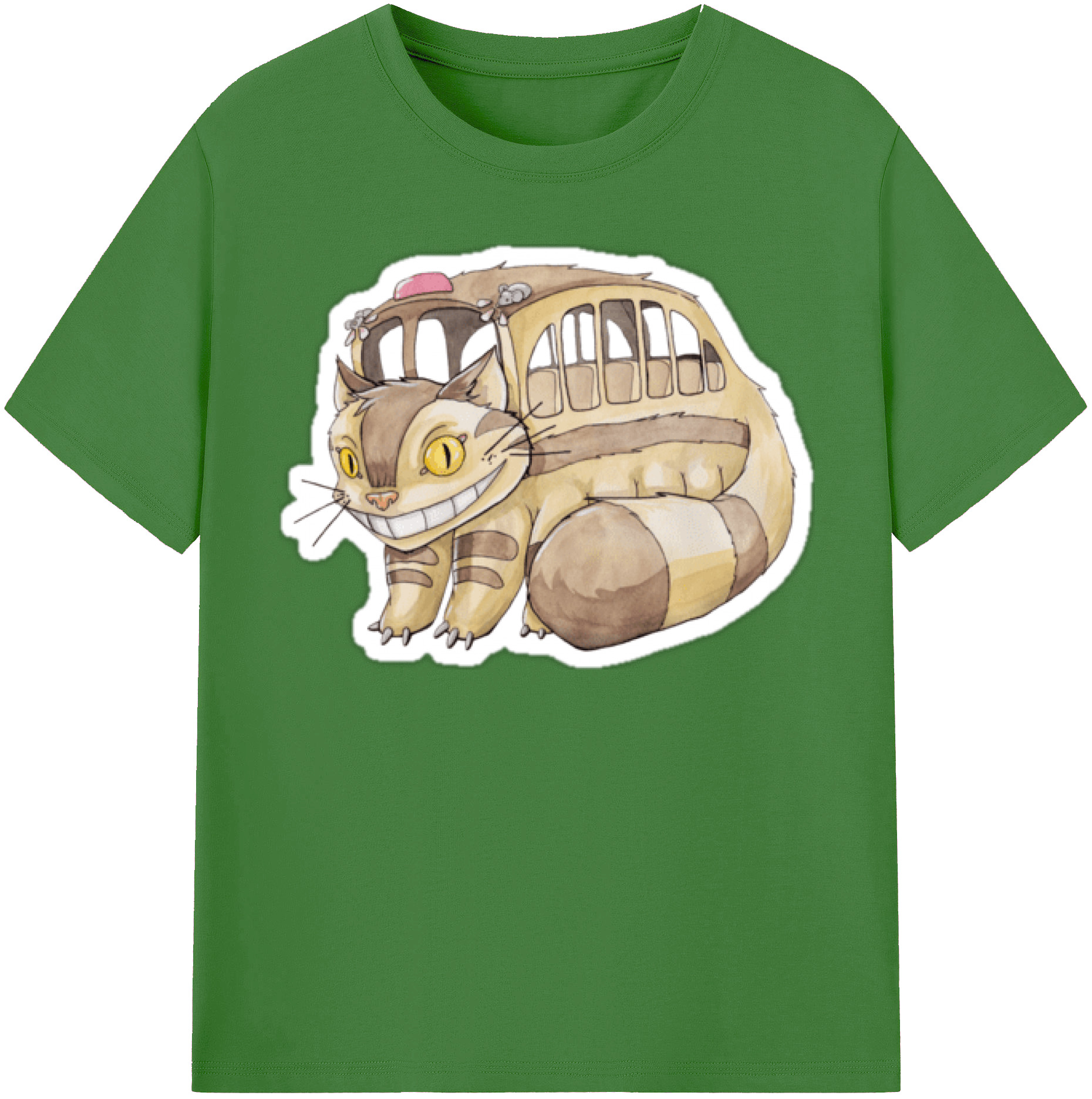 （画像用） となりのトトロ 草壁メイ 草壁サツキ My Neighbor Totoro Satsuki Kusakabe Mei Kusakabe レディースカジュアルプリントTシャツ（綿100％）